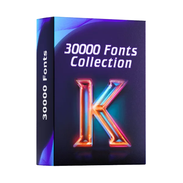 30.000 Fonts Collection