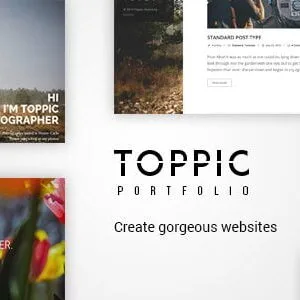 TopPic ? Portfolio Photography Theme